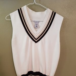 Women's golf Izod sweater vest